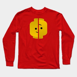 Lego head Upside down Long Sleeve T-Shirt